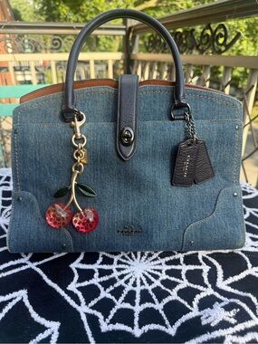Coach Denim Blue Mercer 30